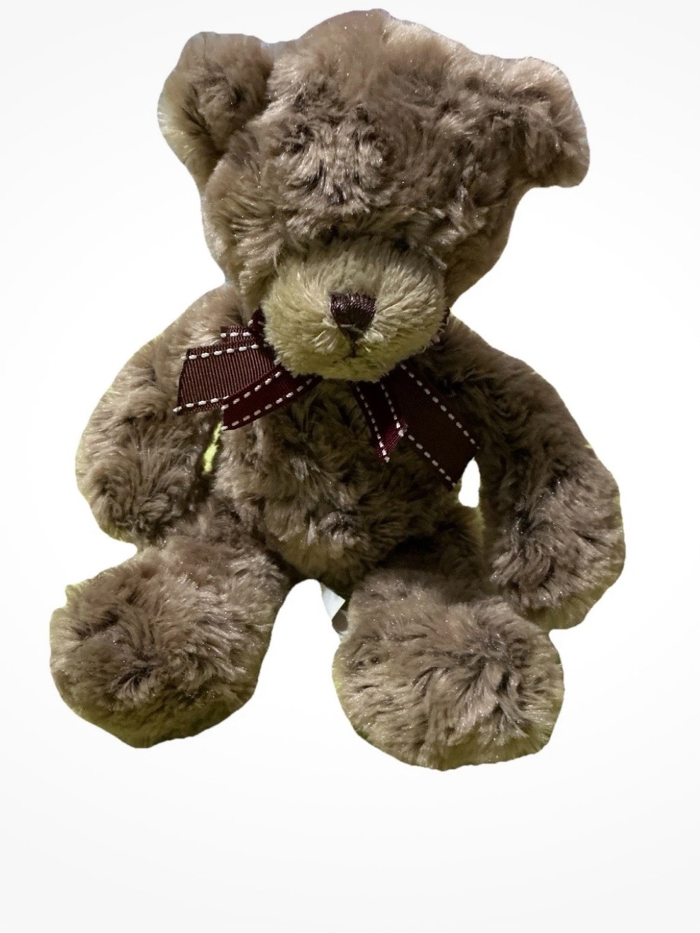 First & Main Double Dutch Brown Teddy Bear 7" Plush No. 1684